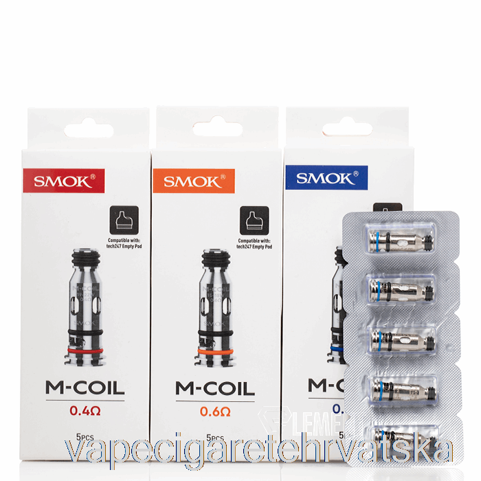 Vape Cigarete Smok M Zamjenske Zavojnice 0.4ohm M-zavojnice